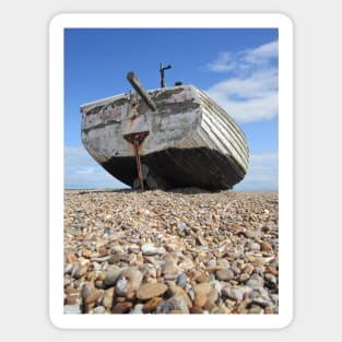 The Old Fishing Boat - Aldeburgh II Sticker